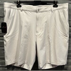 Greg Norman Light Weight Stretch Unlined Woven Shorts sz 42 & 9” inseam